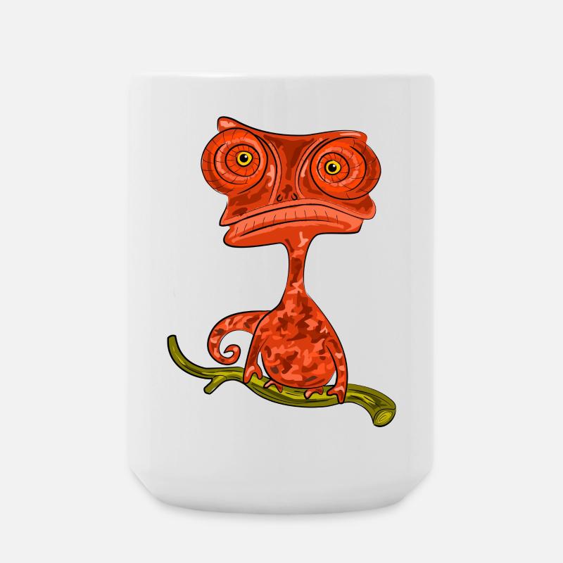 caméléon - Grande tasse 440 ml - blanc