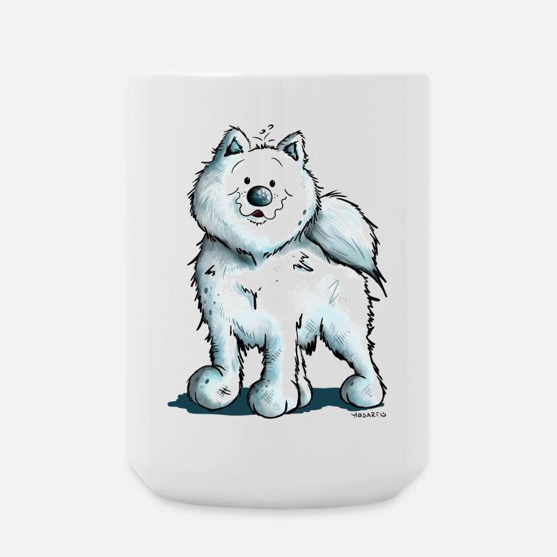 Bonne Samoyède - Grande tasse 440 ml - blanc