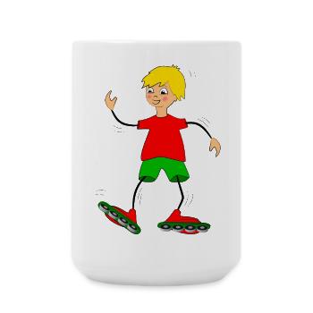 enfant - Grande tasse 440 ml - blanc - Devant