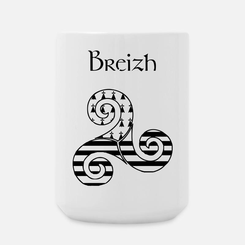bretagne - Grande tasse 440 ml - blanc