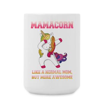 Mamacorn - Grande tasse 440 ml - blanc - Devant