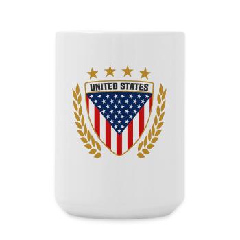 Champions USA - Celebrate American pride - Large Mug 440 ml - white - Front