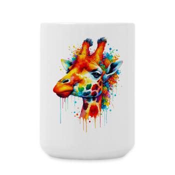 Girafe - Grande tasse 440 ml - blanc - Devant