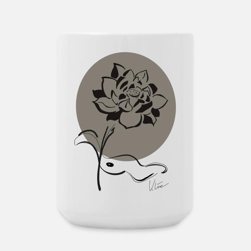 Lotus - Large Mug 440 ml - white