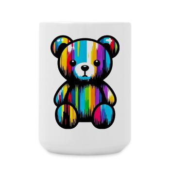 Orso Orsacchiotto Teddy Bear - Large Mug 440 ml - white - Front