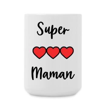 MOM. MOTHER'S DAY. HAPPY MOTHER'S DAY - Large Mug 440 ml - white - Front