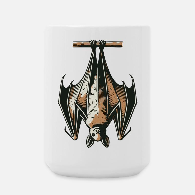 Bat - Large Mug 440 ml - white