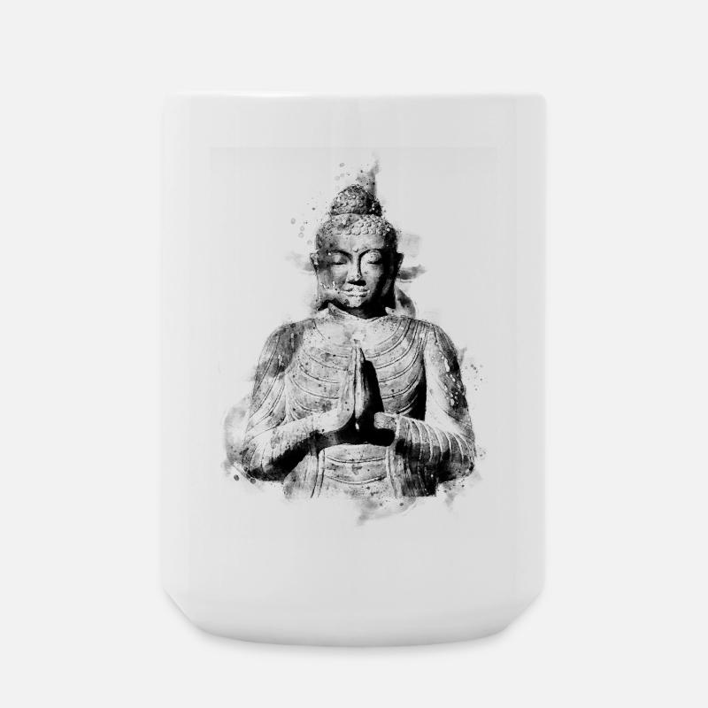 Buddha - Large Mug 440 ml - white
