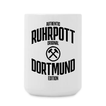 Chemise Ruhrpott édition dortmund - Grande tasse 440 ml - blanc - Devant