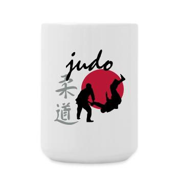 judo - Large Mug 440 ml - white - Front