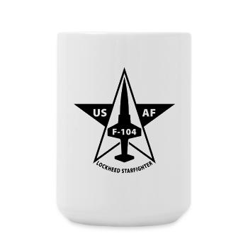 Lockheed Starfighter - Large Mug 440 ml - white - Front