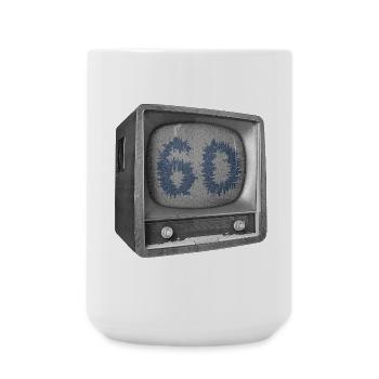 Geburtstag 60 Jahre - Große Tasse 440 ml - Weiß - Vorne