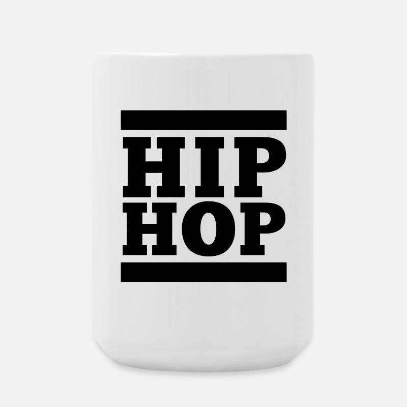 HIP HOP, Das hat mit Hip Hop nichts zu tun - Große Tasse 440 ml - Weiß