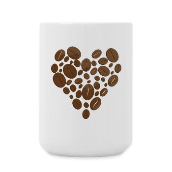 coffee - Large Mug 440 ml - white - Front