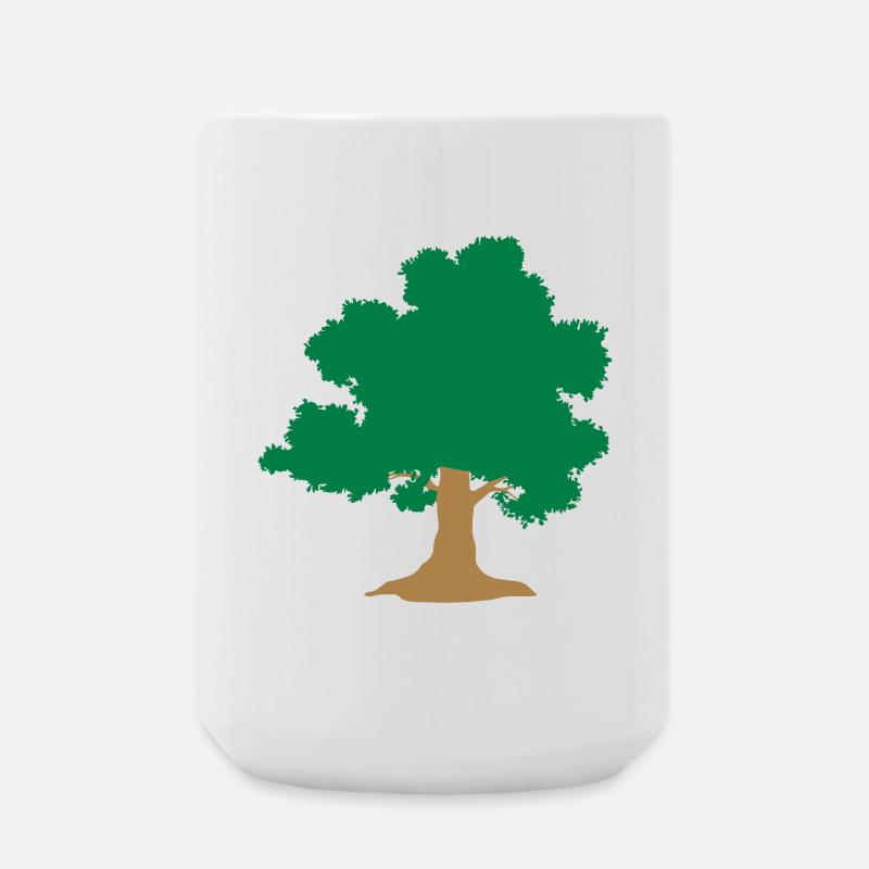 wild tree Baum - Große Tasse 440 ml - Weiß