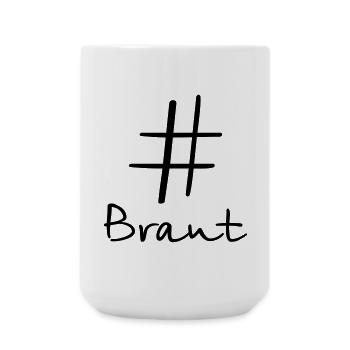#Braut hen party stag night - Large Mug 440 ml - white - Front