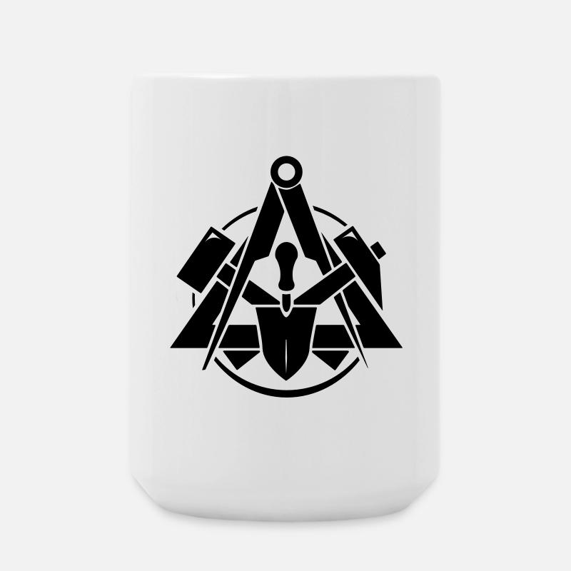 Maurer Logo - Large Mug 440 ml - white