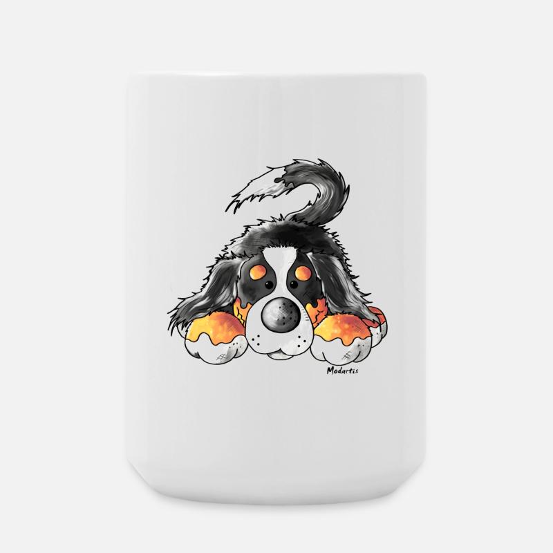 Mignon Bouvier bernois - Chiens - Grande tasse 440 ml - blanc