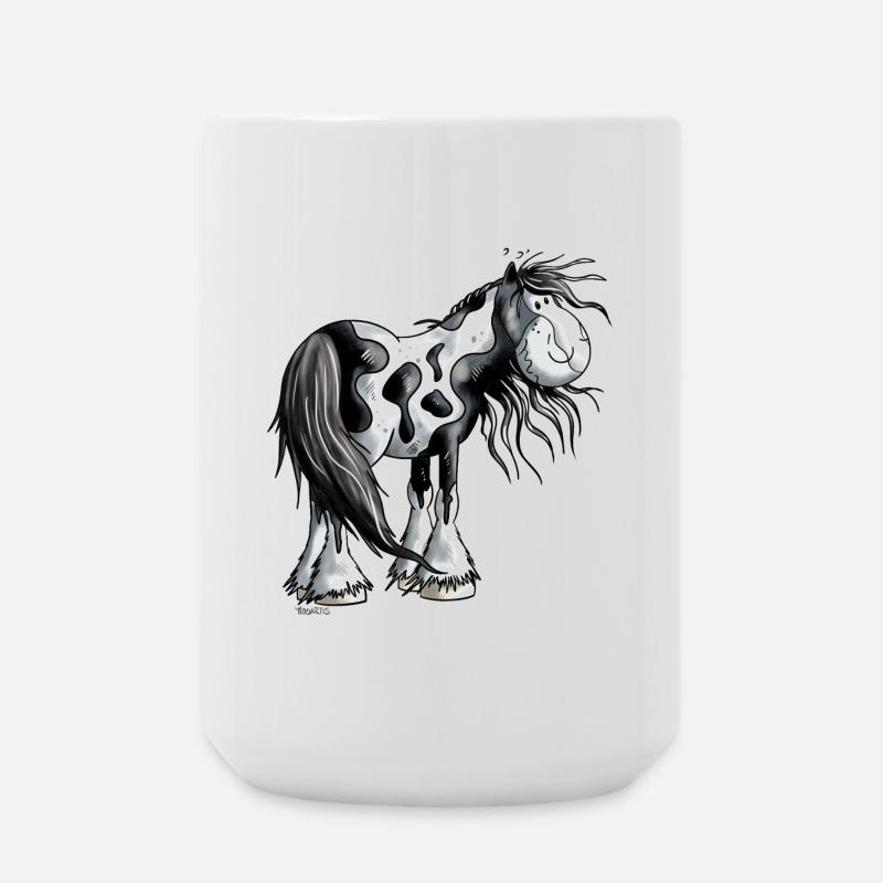 Niedlicher Irish Tinker - Große Tasse 440 ml - Weiß