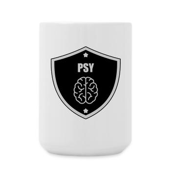 Psychologist Psychologe Psychologue Psychology - Large Mug 440 ml - white - Front