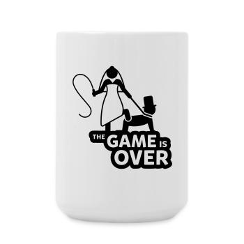 game over junggesellenabschied - Große Tasse 440 ml - Weiß - Vorne