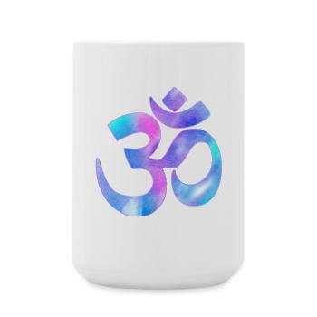 Om - Large Mug 440 ml - white - Front