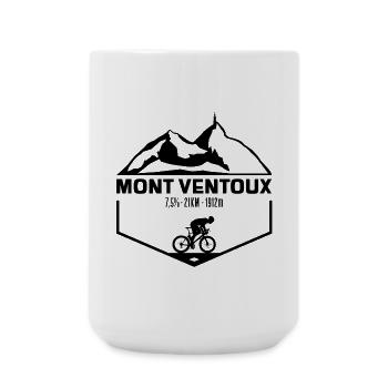 Mont Ventoux Black Edition - Große Tasse 440 ml - Weiß - Vorne