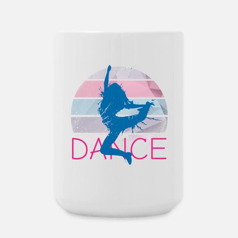 dance 2021 - Large Mug 440 ml - white