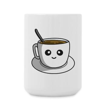 Coffee break - Large Mug 440 ml - white - Front