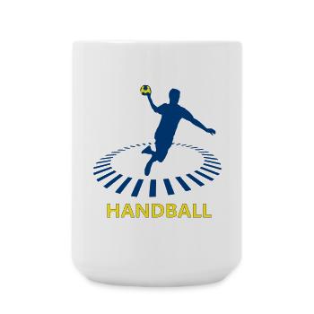 Handball - Grande tasse 440 ml - blanc - Devant
