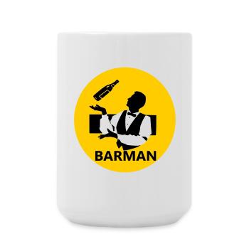 Bartender - Large Mug 440 ml - white - Front