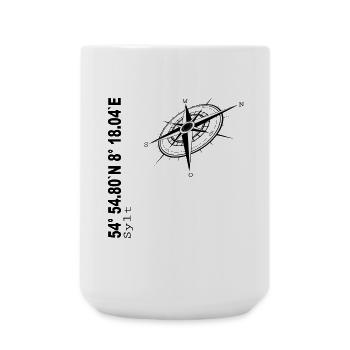 Sylt - Große Tasse 440 ml - Weiß - Vorne