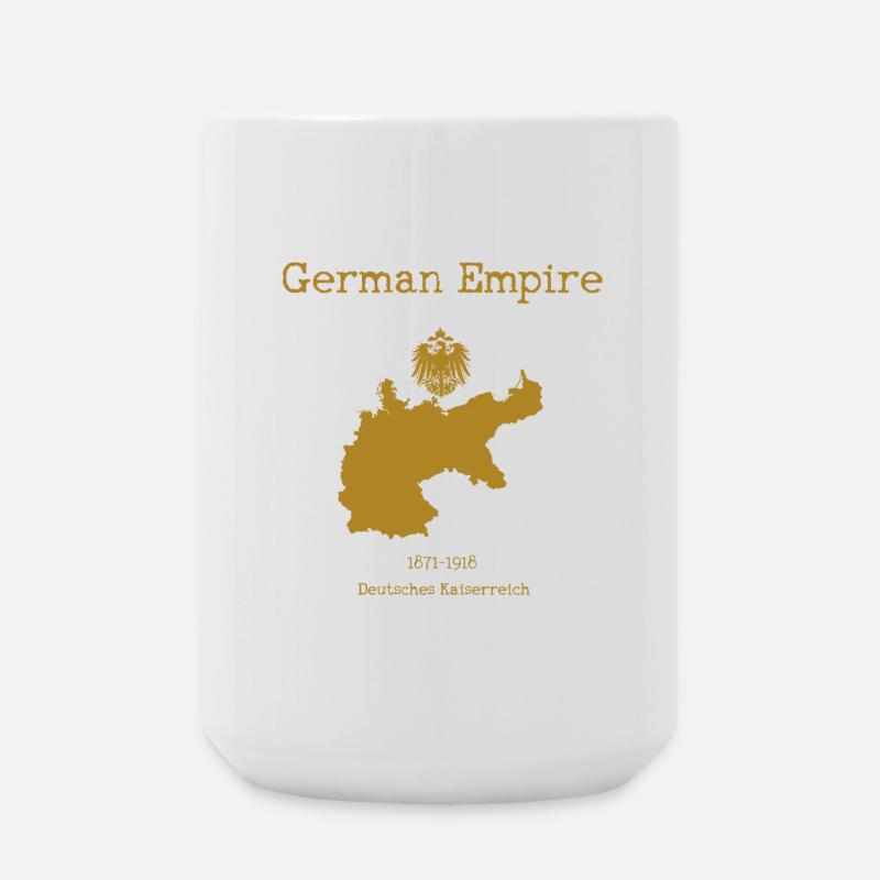 German Empire - Große Tasse 440 ml - Weiß
