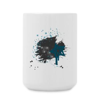 Star - Große Tasse 440 ml - Weiß - Vorne