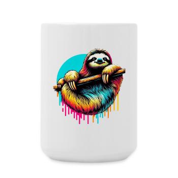 Paresse - Grande tasse 440 ml - blanc - Devant