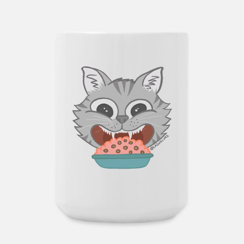 Gato - Large Mug 440 ml - white