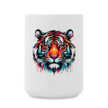 Tigre - Grande tasse 440 ml - blanc - Devant