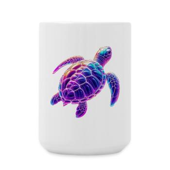 Turtle - Large Mug 440 ml - white - Front