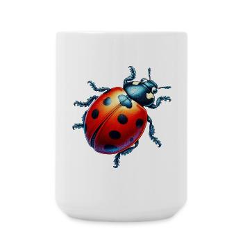 Coccinelle - Grande tasse 440 ml - blanc - Devant
