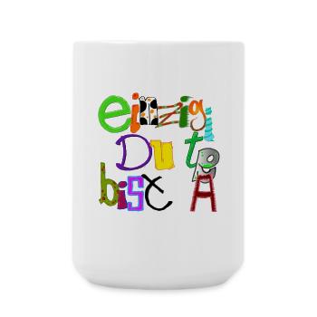 Einzigartig du bist - Große Tasse 440 ml - Weiß - Vorne