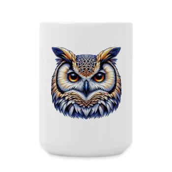 Hibou - Grande tasse 440 ml - blanc - Devant