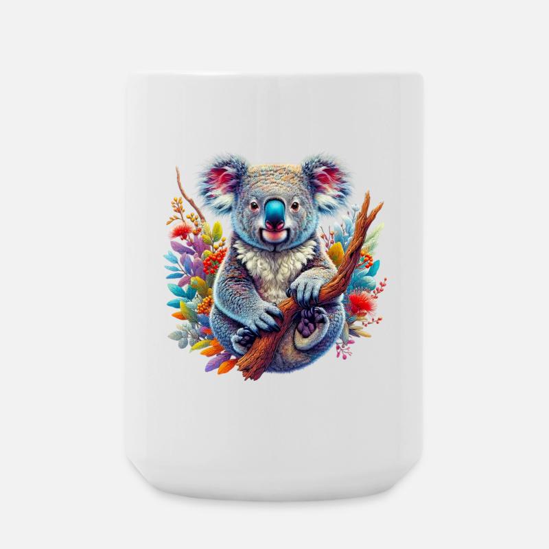 Koala - Große Tasse 440 ml - Weiß