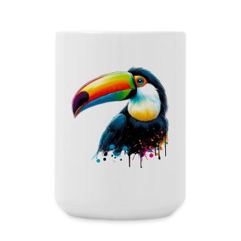 Toucan - Large Mug 440 ml - white - Front