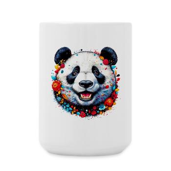 Panda - Grande tasse 440 ml - blanc - Devant
