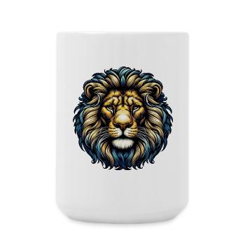Lion - Grande tasse 440 ml - blanc - Devant