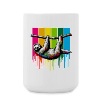 Sloth - Large Mug 440 ml - white - Front