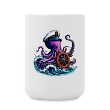 Octopus - Large Mug 440 ml - white - Front