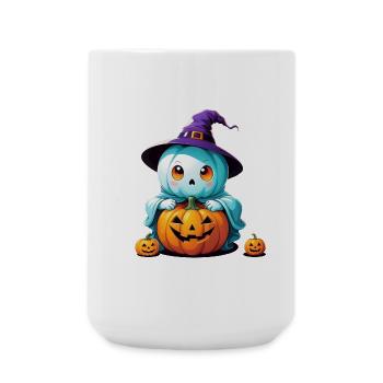 Hexen-Gespenst - Große Tasse 440 ml - Weiß - Vorne