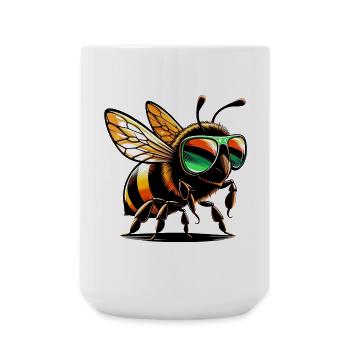 Bee - Large Mug 440 ml - white - Front