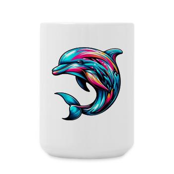Dolphin - Large Mug 440 ml - white - Front
